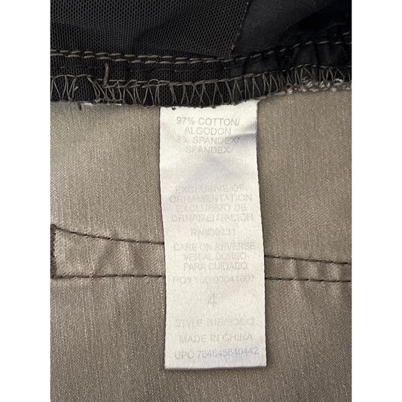 Democracy Jeans Women 4 Camo Skinny Stretch Denim Zippers Ab Solution - Picture 8 of 9